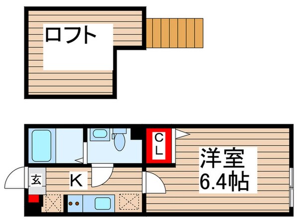 ＭＱｕａｒｔｏ　新検見川の物件間取画像